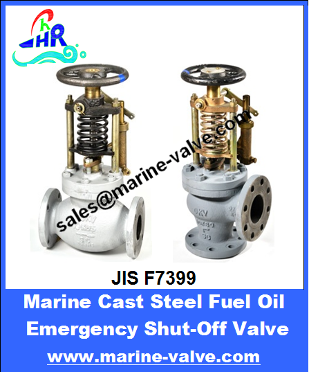 JIS F7399 10K CS Pneumatic OP Fuel Oil Shut off Angle Valve