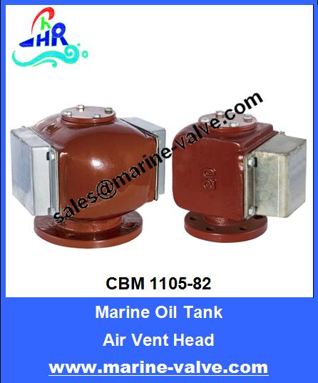 CBM1105-82 Marine Oil Tank Air Pipe Head