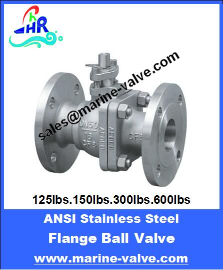 API 150~900lbs Stainless Steel Ball Valve Flanged Ends